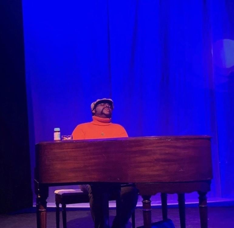 The Voices of Donny Hathaway — performance at the piano