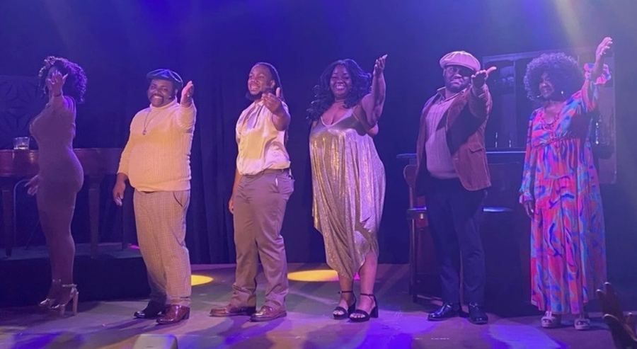 The Voices of Donny Hathaway — cast curtain call