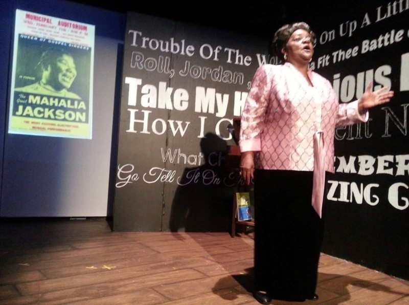 For the Love of Mahalia — performance on stage