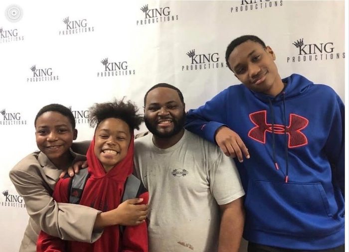The Face of Emmitt Till — cast at a King Productions event