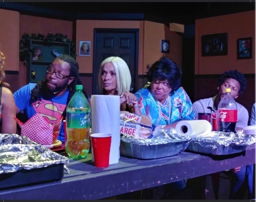 Extra Baggage — family gathering scene